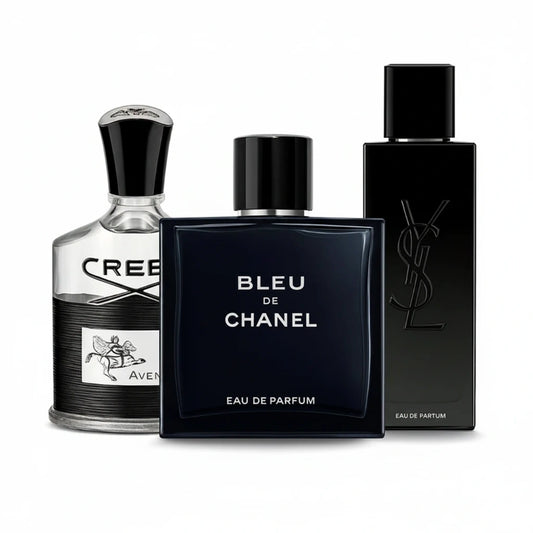 3er Herren-Parfumset — Nacht der Krone